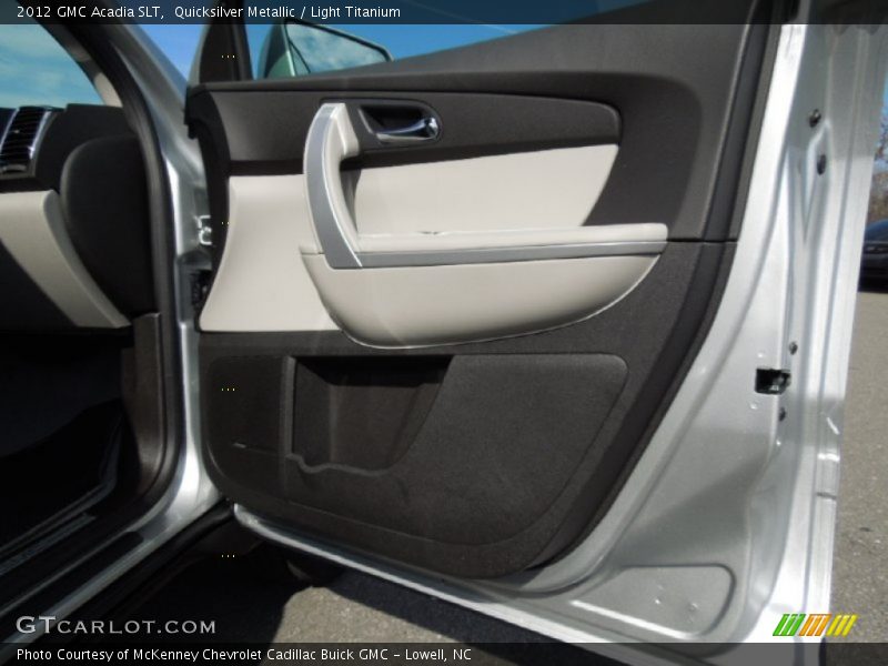 Quicksilver Metallic / Light Titanium 2012 GMC Acadia SLT
