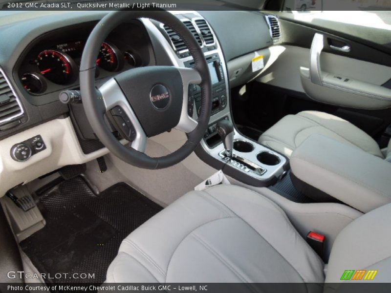 Quicksilver Metallic / Light Titanium 2012 GMC Acadia SLT
