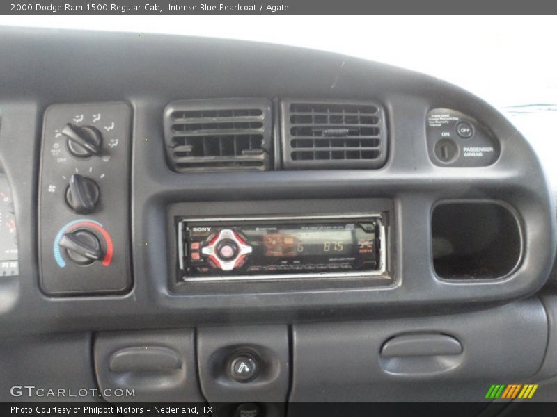 Intense Blue Pearlcoat / Agate 2000 Dodge Ram 1500 Regular Cab