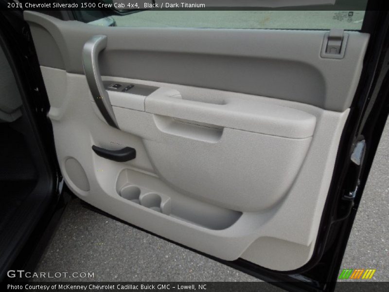 Black / Dark Titanium 2011 Chevrolet Silverado 1500 Crew Cab 4x4