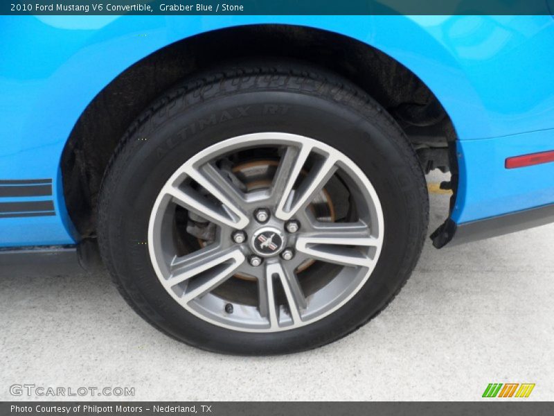  2010 Mustang V6 Convertible Wheel