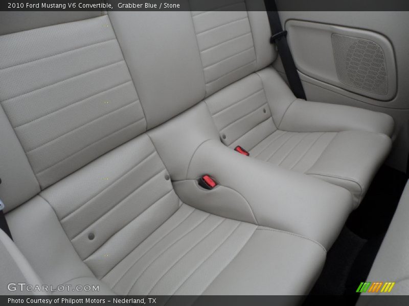  2010 Mustang V6 Convertible Stone Interior