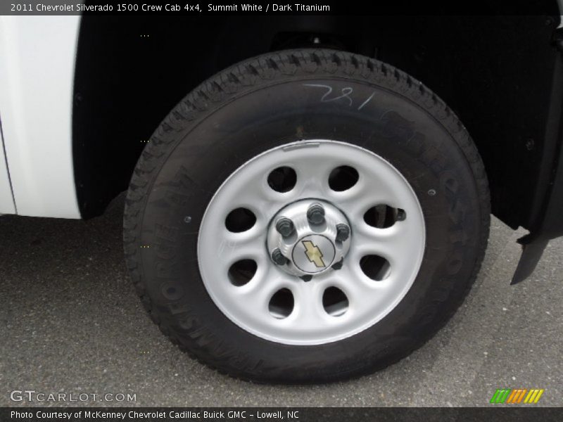  2011 Silverado 1500 Crew Cab 4x4 Wheel