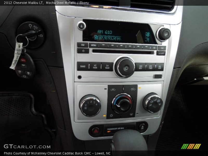 Mocha Steel Metallic / Ebony 2012 Chevrolet Malibu LT