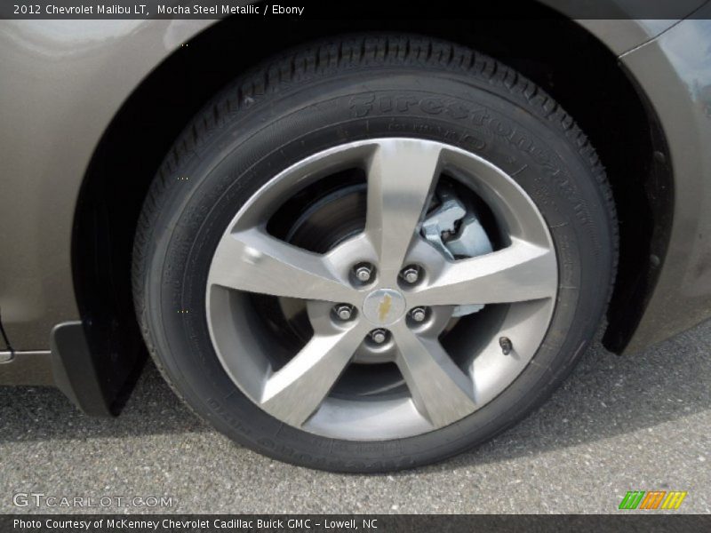 Mocha Steel Metallic / Ebony 2012 Chevrolet Malibu LT