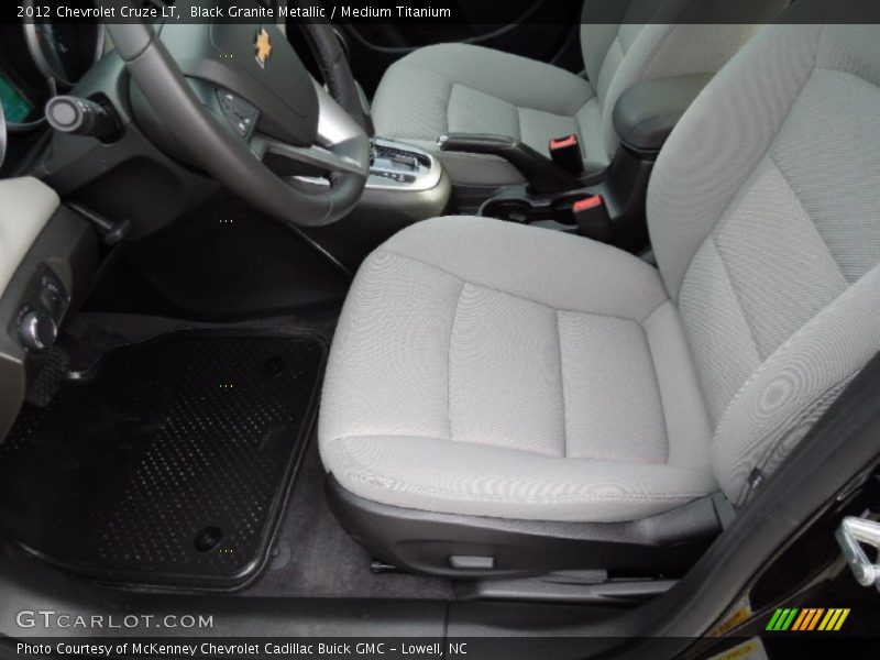 Black Granite Metallic / Medium Titanium 2012 Chevrolet Cruze LT