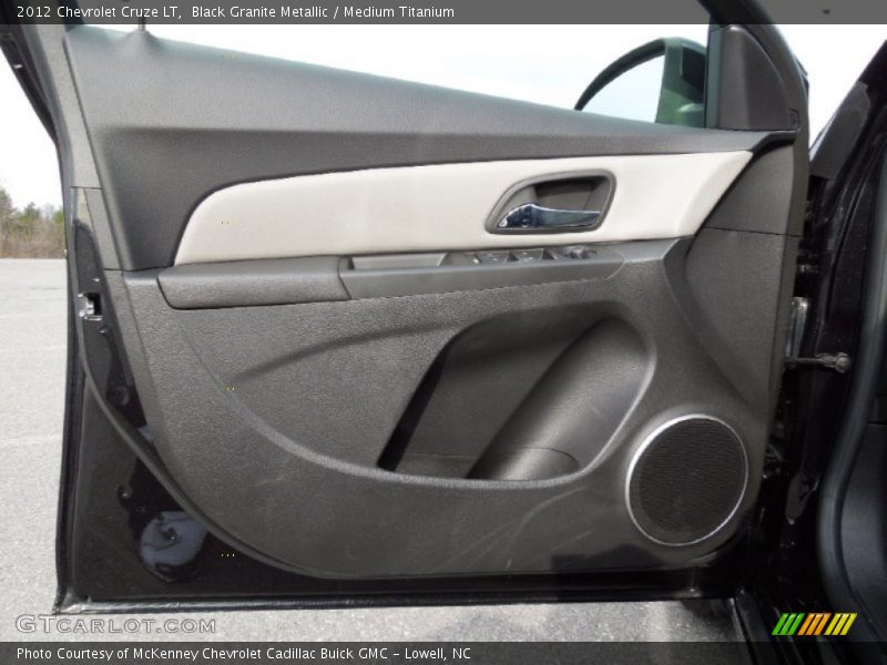Black Granite Metallic / Medium Titanium 2012 Chevrolet Cruze LT