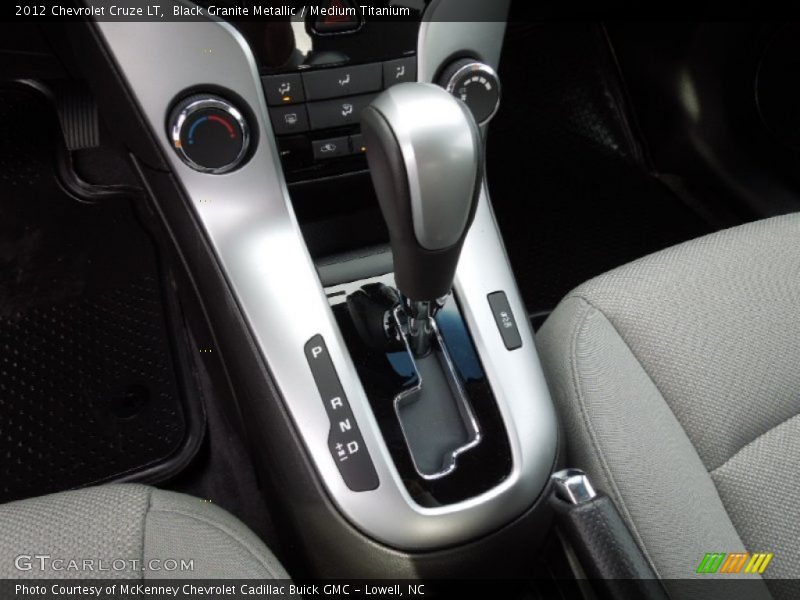 Black Granite Metallic / Medium Titanium 2012 Chevrolet Cruze LT