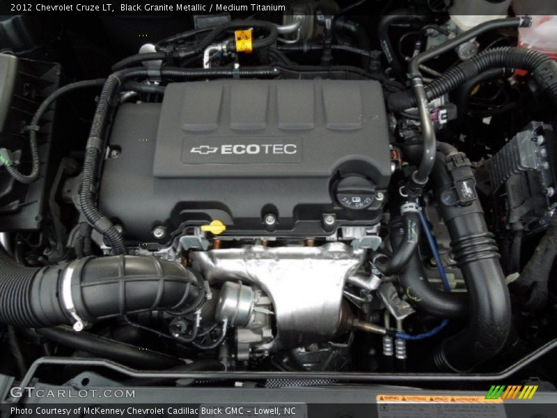 Black Granite Metallic / Medium Titanium 2012 Chevrolet Cruze LT