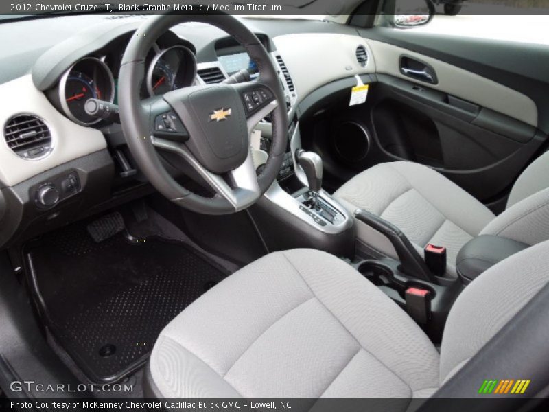 Medium Titanium Interior - 2012 Cruze LT 