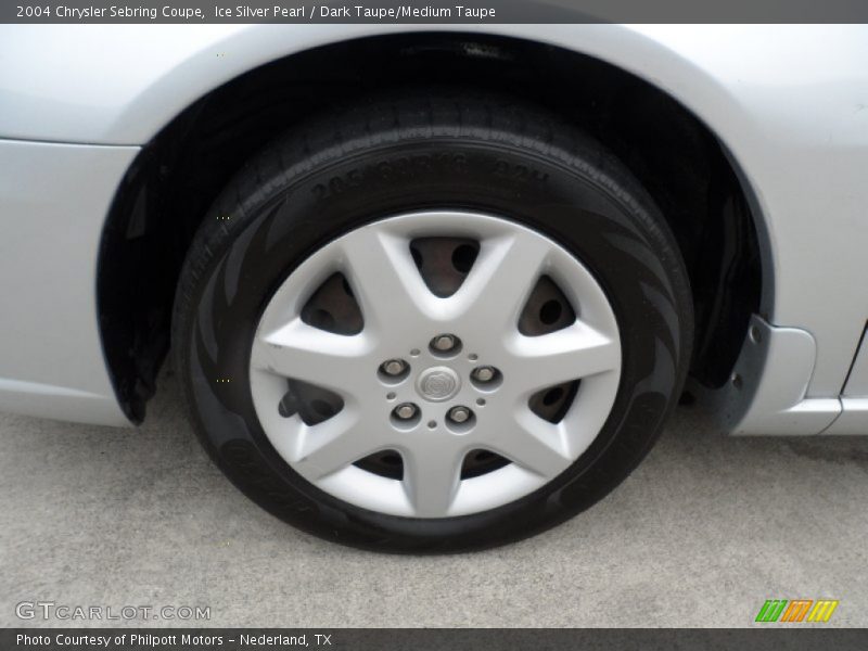 Ice Silver Pearl / Dark Taupe/Medium Taupe 2004 Chrysler Sebring Coupe
