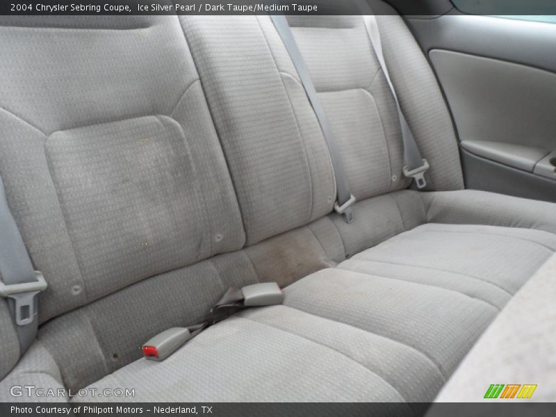 Ice Silver Pearl / Dark Taupe/Medium Taupe 2004 Chrysler Sebring Coupe