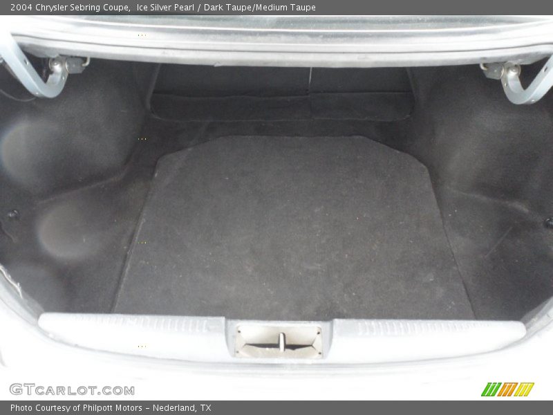 Ice Silver Pearl / Dark Taupe/Medium Taupe 2004 Chrysler Sebring Coupe