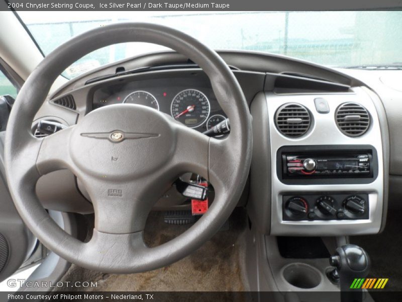 Dashboard of 2004 Sebring Coupe