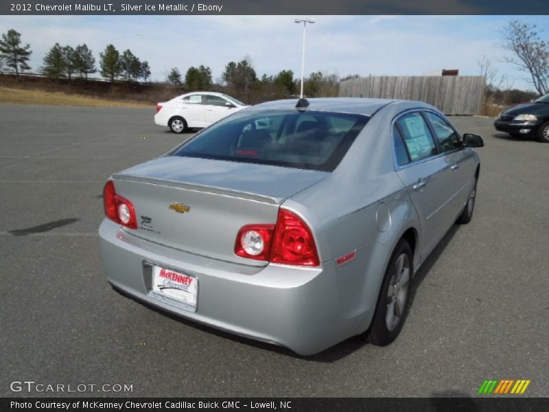 Silver Ice Metallic / Ebony 2012 Chevrolet Malibu LT