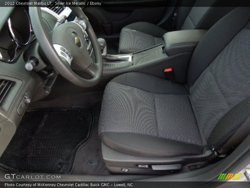 Silver Ice Metallic / Ebony 2012 Chevrolet Malibu LT