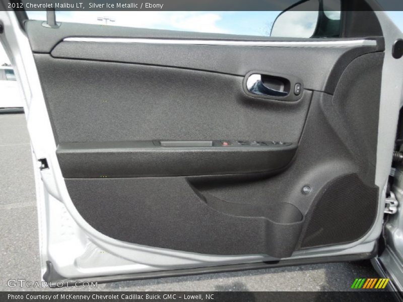 Silver Ice Metallic / Ebony 2012 Chevrolet Malibu LT