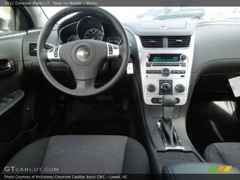 Silver Ice Metallic / Ebony 2012 Chevrolet Malibu LT