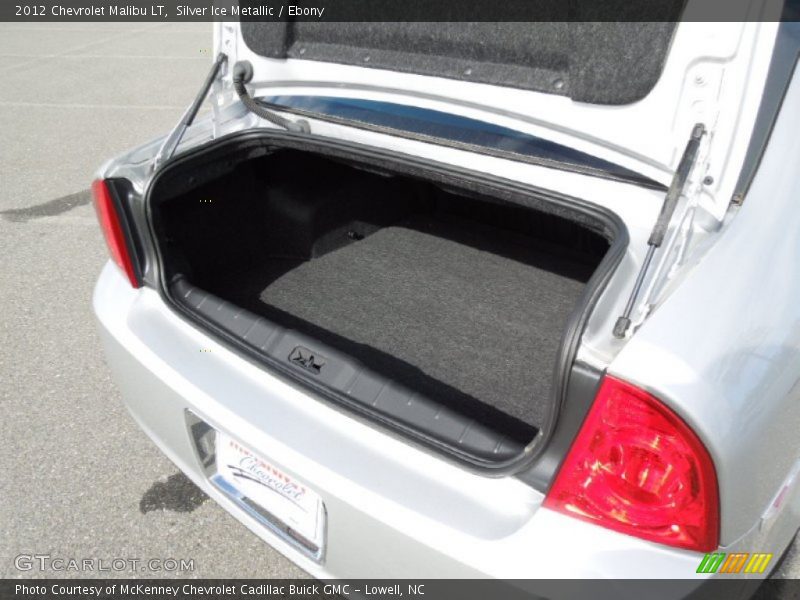 Silver Ice Metallic / Ebony 2012 Chevrolet Malibu LT