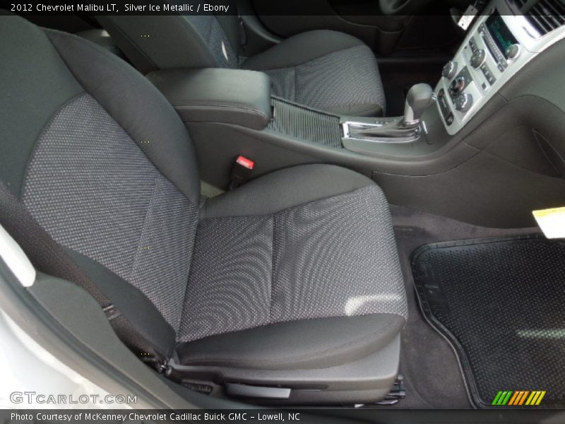 Silver Ice Metallic / Ebony 2012 Chevrolet Malibu LT