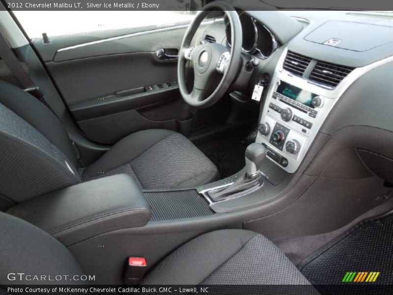 Silver Ice Metallic / Ebony 2012 Chevrolet Malibu LT