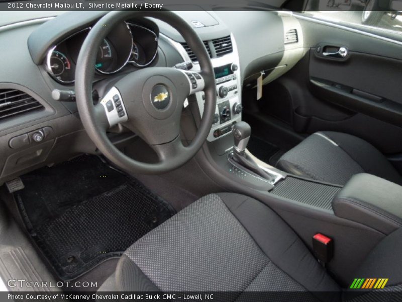 Ebony Interior - 2012 Malibu LT 