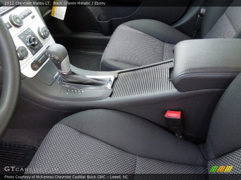 Black Granite Metallic / Ebony 2012 Chevrolet Malibu LT