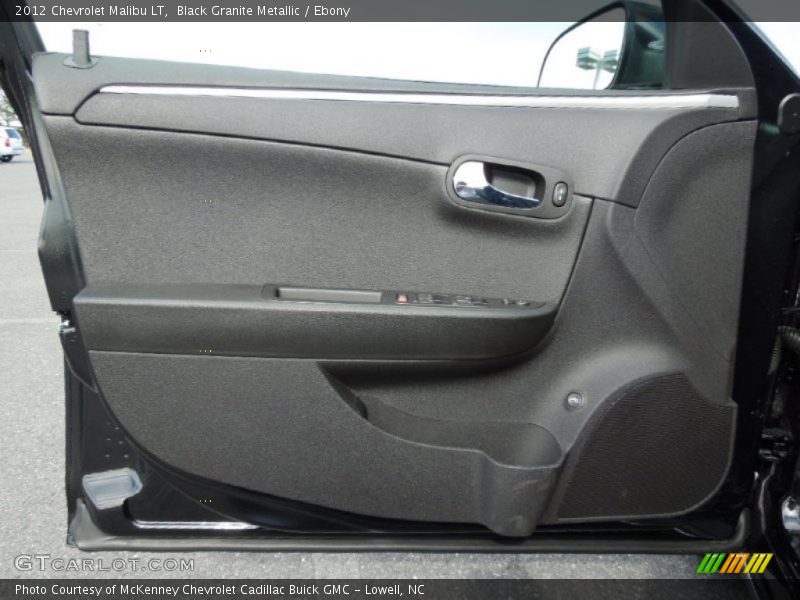 Black Granite Metallic / Ebony 2012 Chevrolet Malibu LT