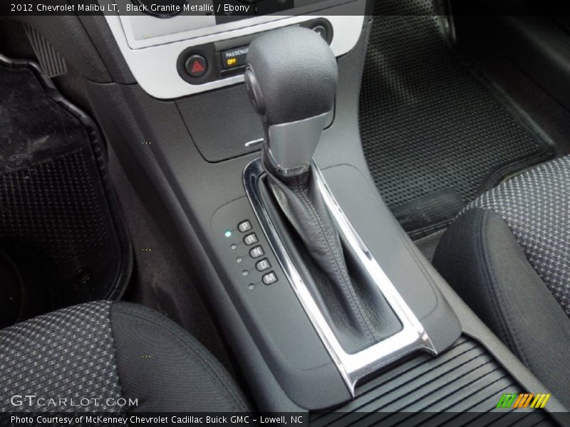 Black Granite Metallic / Ebony 2012 Chevrolet Malibu LT