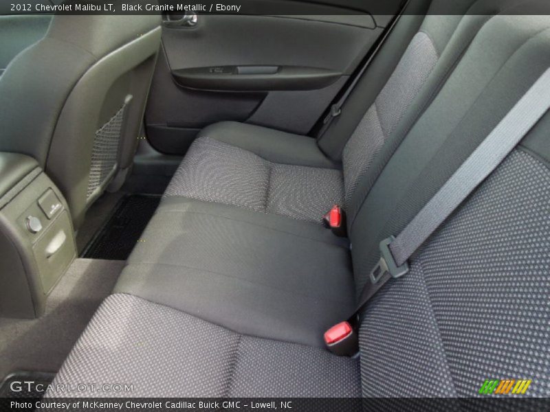 Black Granite Metallic / Ebony 2012 Chevrolet Malibu LT