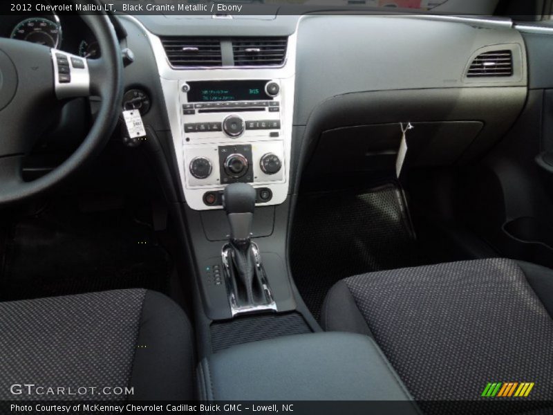 Black Granite Metallic / Ebony 2012 Chevrolet Malibu LT