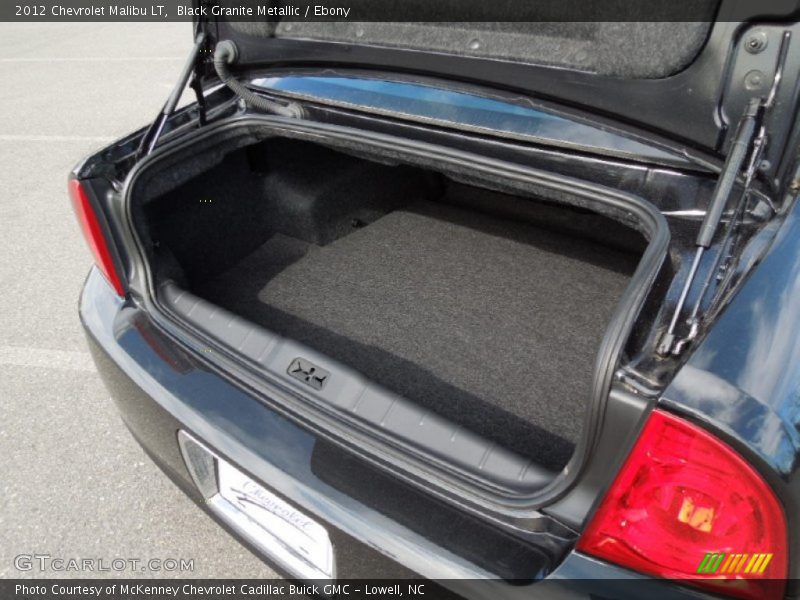 Black Granite Metallic / Ebony 2012 Chevrolet Malibu LT