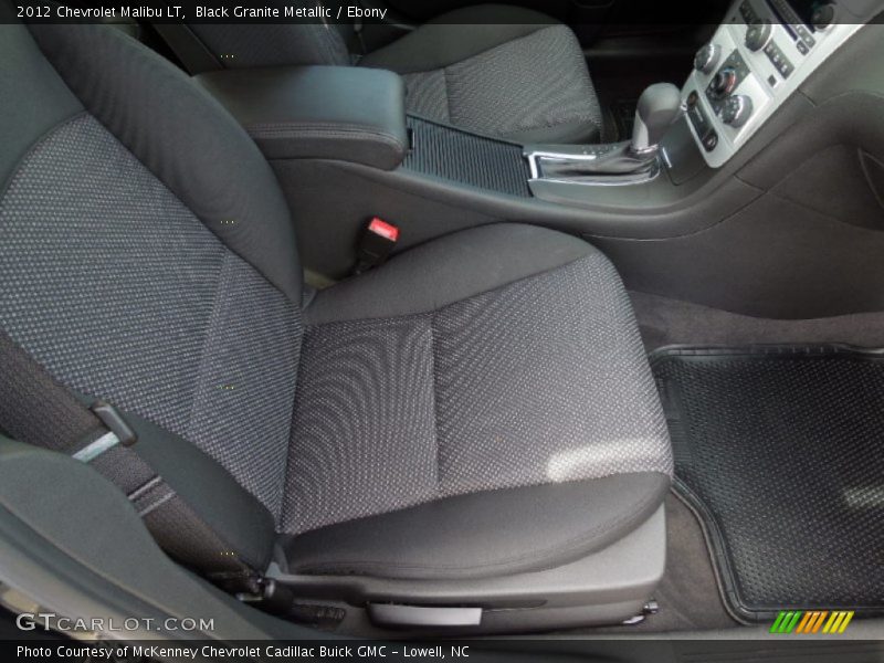 Black Granite Metallic / Ebony 2012 Chevrolet Malibu LT