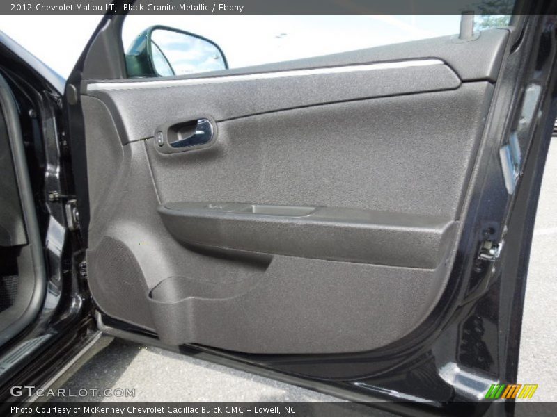 Black Granite Metallic / Ebony 2012 Chevrolet Malibu LT
