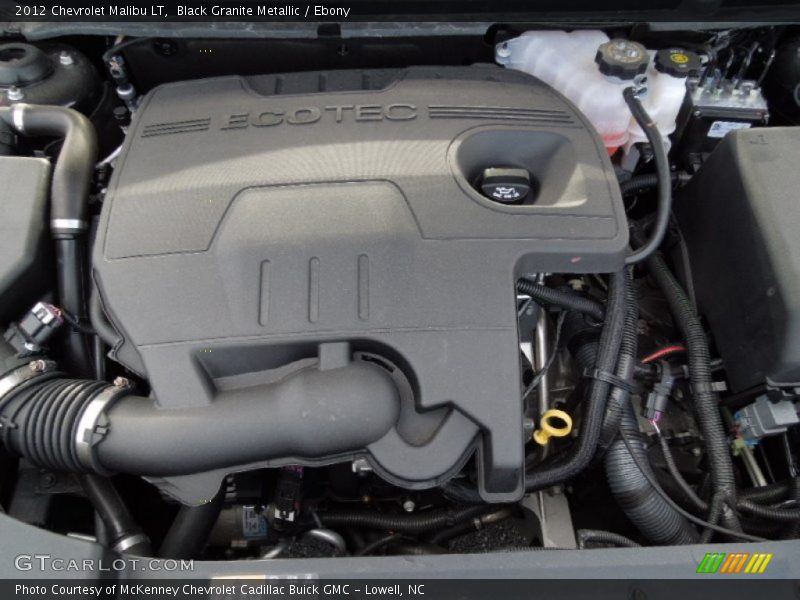 Black Granite Metallic / Ebony 2012 Chevrolet Malibu LT