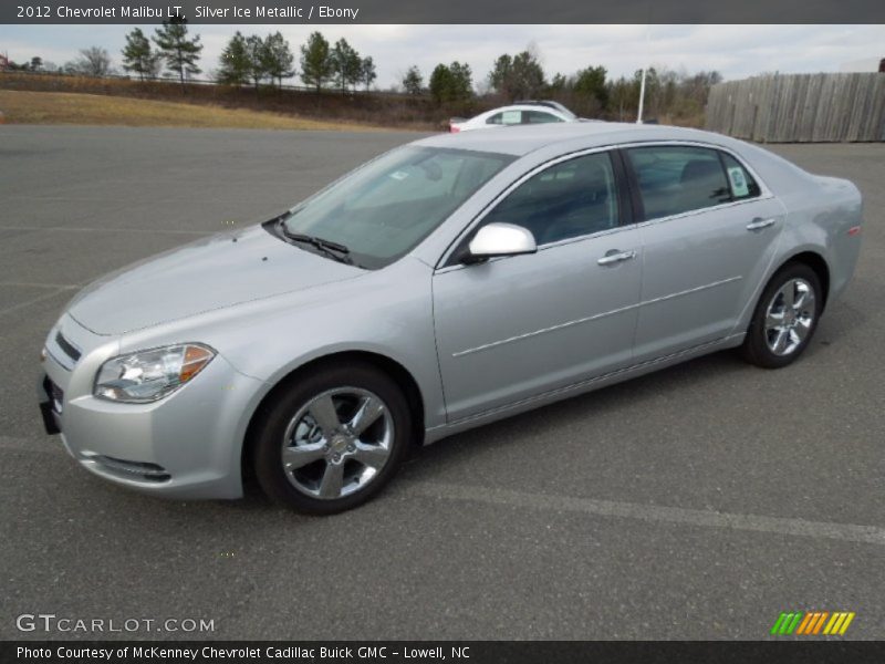 Silver Ice Metallic / Ebony 2012 Chevrolet Malibu LT