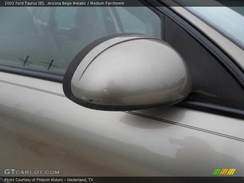 Arizona Beige Metallic / Medium Parchment 2003 Ford Taurus SES