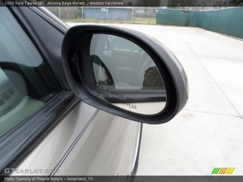 Arizona Beige Metallic / Medium Parchment 2003 Ford Taurus SES