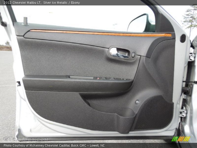 Silver Ice Metallic / Ebony 2012 Chevrolet Malibu LT