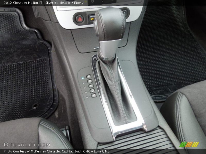 Silver Ice Metallic / Ebony 2012 Chevrolet Malibu LT