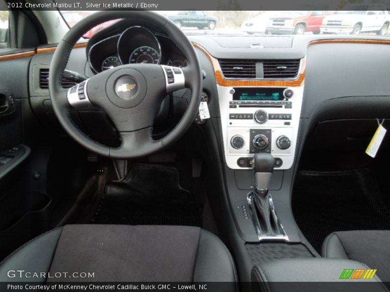 Silver Ice Metallic / Ebony 2012 Chevrolet Malibu LT