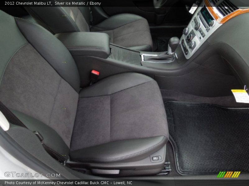 Silver Ice Metallic / Ebony 2012 Chevrolet Malibu LT
