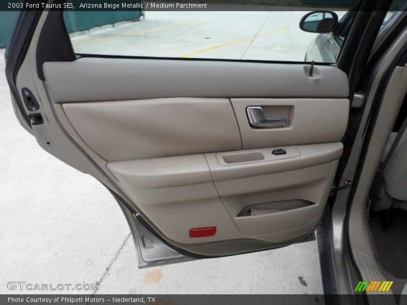 Arizona Beige Metallic / Medium Parchment 2003 Ford Taurus SES