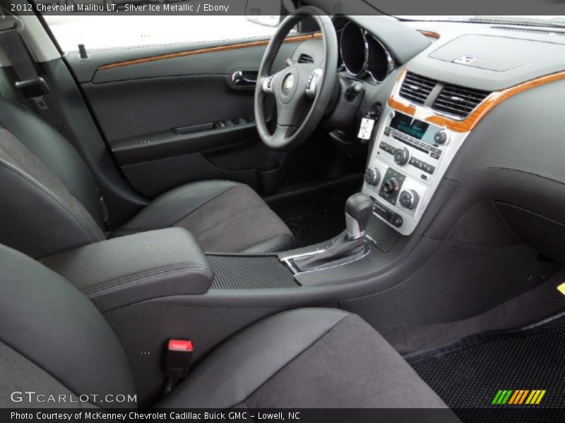Silver Ice Metallic / Ebony 2012 Chevrolet Malibu LT