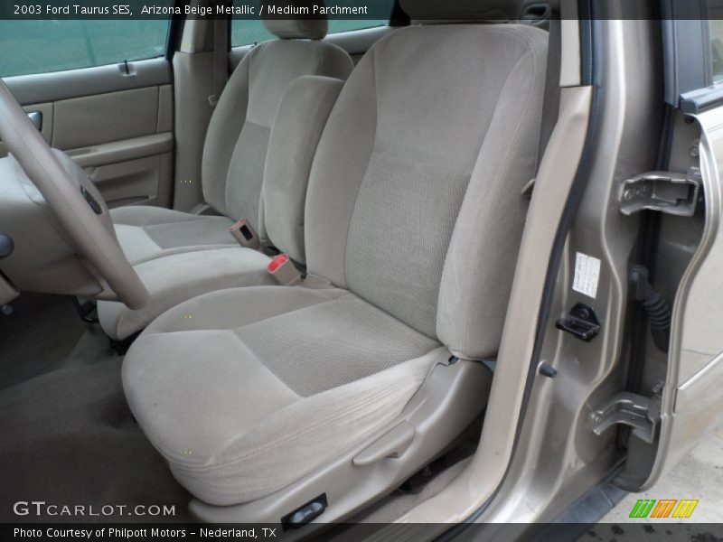 Arizona Beige Metallic / Medium Parchment 2003 Ford Taurus SES