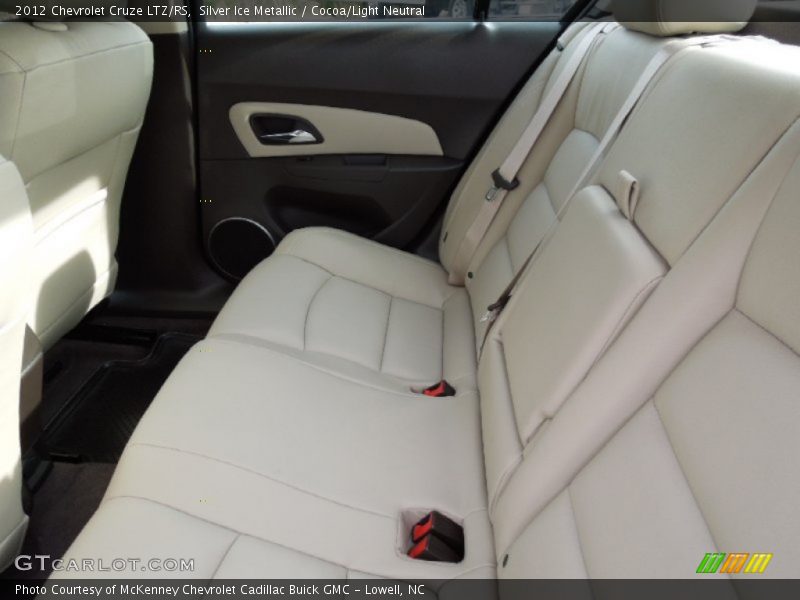 Silver Ice Metallic / Cocoa/Light Neutral 2012 Chevrolet Cruze LTZ/RS