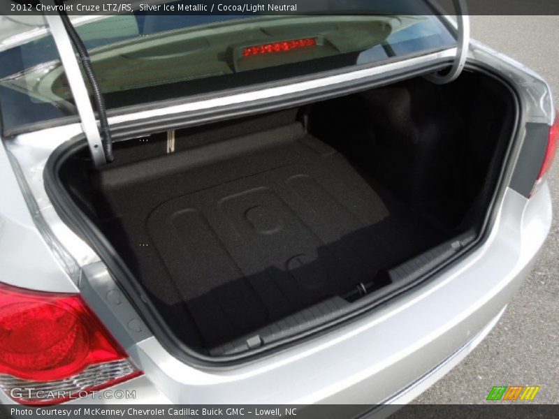 Silver Ice Metallic / Cocoa/Light Neutral 2012 Chevrolet Cruze LTZ/RS