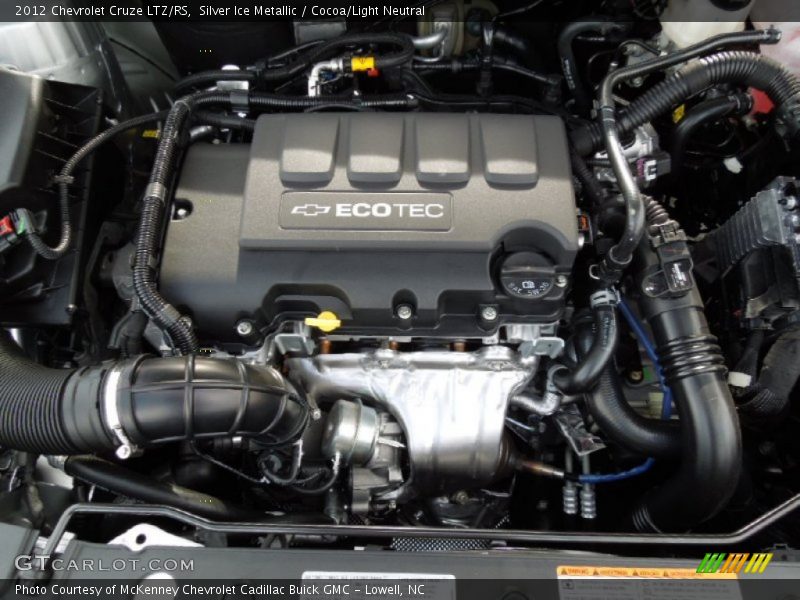  2012 Cruze LTZ/RS Engine - 1.4 Liter DI Turbocharged DOHC 16-Valve VVT 4 Cylinder