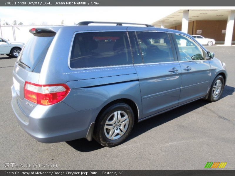 Ocean Mist Metallic / Gray 2005 Honda Odyssey EX-L