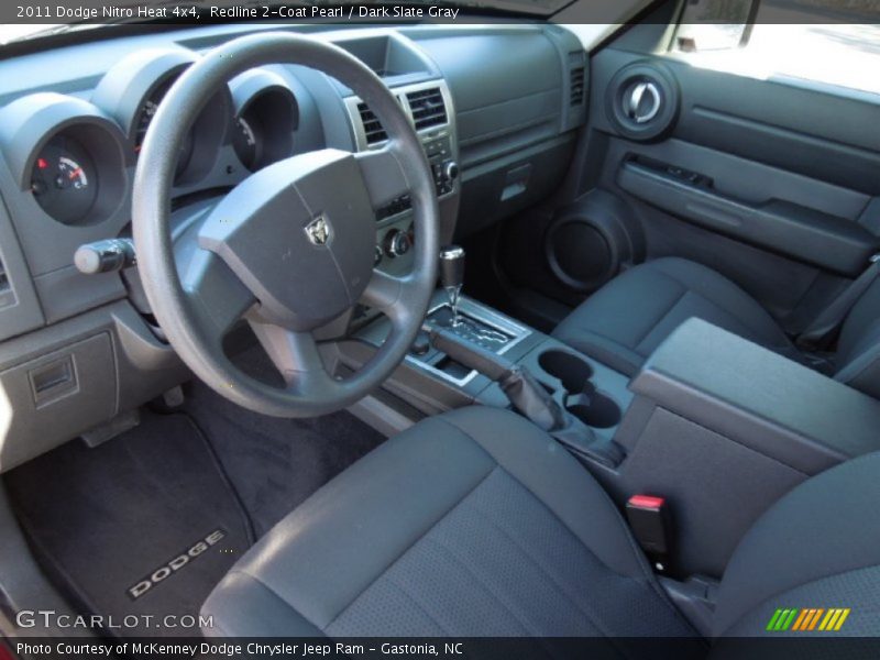 Dark Slate Gray Interior - 2011 Nitro Heat 4x4 